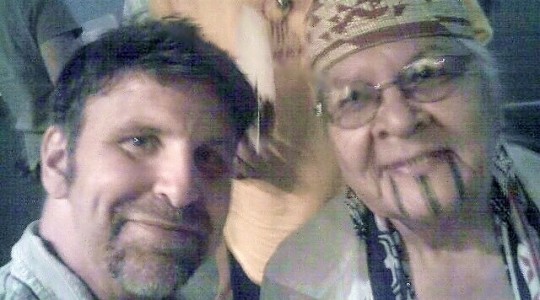 Rav Dr Colbey Beurin Forman with Tribal Grandmother Agnes Proudfoot