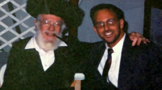 Rav Dr Colbey Forman with Chief Kabbalist Rav Greenberg
